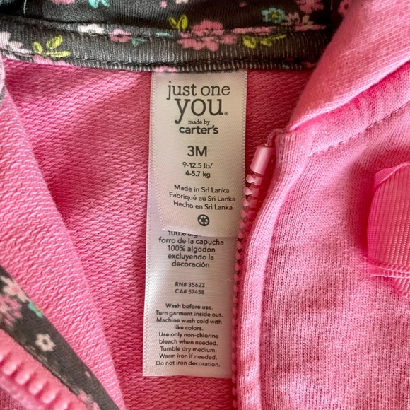 Like New! Hooded soft jacket size 3M - Picture 2 of 4